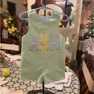 The Bailey Boys Reversible Infant Boys Jon Jon size 18 months